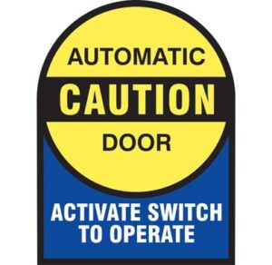 automatic door activate switch