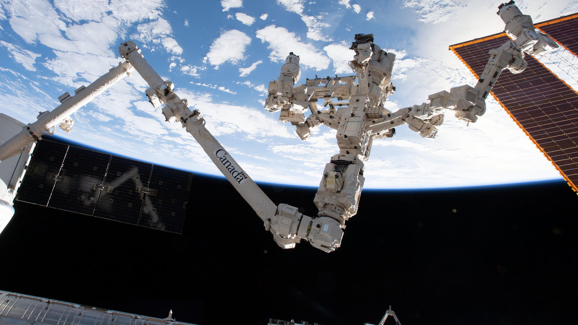 Canadarm - proud tech that was home brewed in Canada