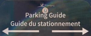 parking guide in Winnipeg, Manitoba where we host our sites